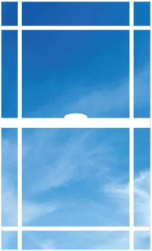 Perimeter grid pattern
